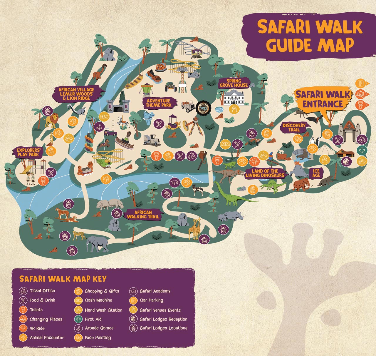 West Midlands Safari Park View the Map West Midlands Safari Park